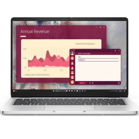 14" Ноутбук Dell Pro 14 PC14250 (210-BQHF/BTO120_PC14250_EMEA) серебристый (Нет русской раскладки)