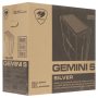 Корпус Cougar Gemini S (385BMBP.0002) серебристый