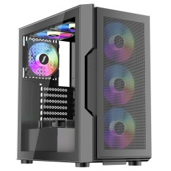 Корпус 1STPLAYER Trilobite T7-P (T7-P-BK-4F7) черный