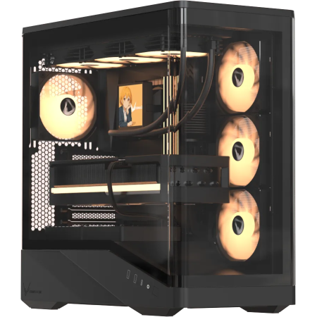 Корпус Formula V Crystal U9 PA (Crystal U9 PA Black) черный
