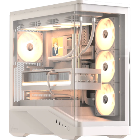 Корпус Formula V Crystal U9 PA (Crystal U9 PA White) белый