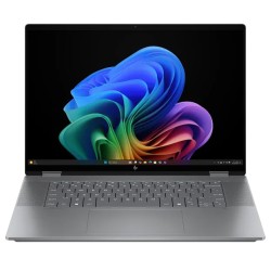 16" Ноутбук HP OmniBook X Flip 2-in-1 Next Gen AI 16-ar0004ci (CL6W3EA) серебристый (Нет русской раскладки)