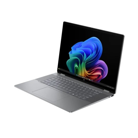 16" Ноутбук HP OmniBook X Flip 2-in-1 Next Gen AI 16-ar0004ci (CL6W3EA) серебристый (Нет русской раскладки)