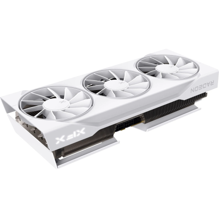 Видеокарта XFX Swift AMD Radeon RX 9070 OC White Triple Fan Gaming Edition (RX-97SWFB3W9) 16 Гб белый