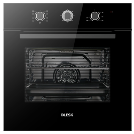 Электрический духовой шкаф Blesk BLKX70M90K15 черный