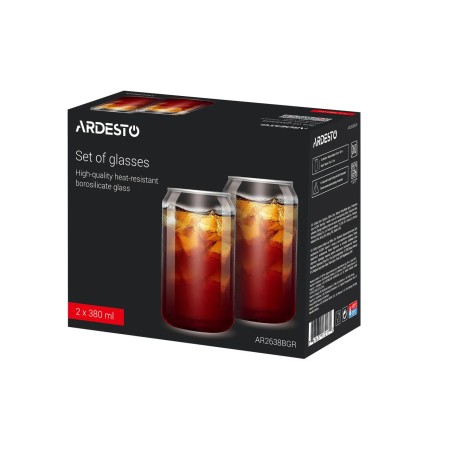 Набор стаканов ARDESTO Jar AR2638BGR прозрачный
