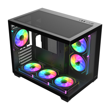 Корпус FSP S342-BA черный