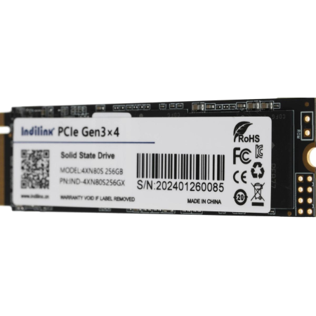 256 ГБ SSD диск Indilinx IND-4XN80S256GX черный