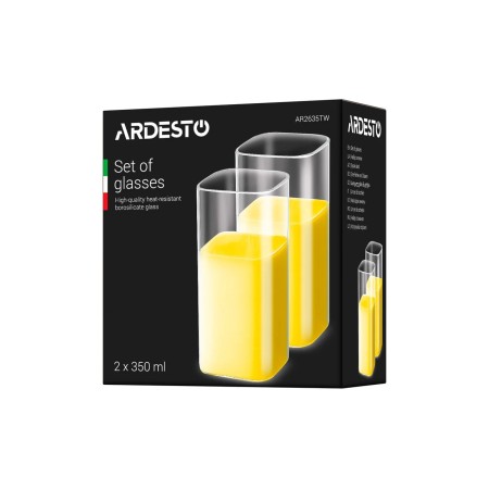 Набор стаканов ARDESTO Twins AR2635TW прозрачный