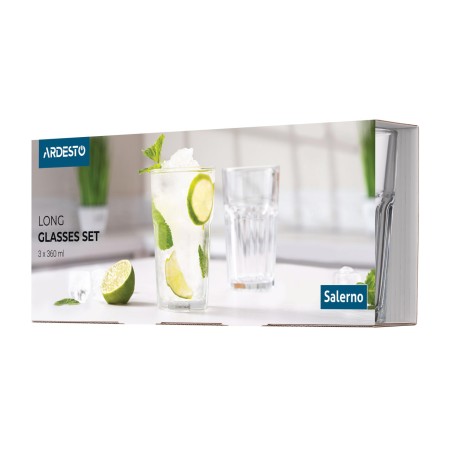 Набор стаканов ARDESTO Salerno AR2636LS прозрачный