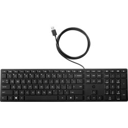 Клавиатура проводная HP 320K (9SR37A9) черный