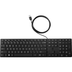 Клавиатура проводная HP 320K G2 (9SR37A9) черный