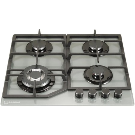 Варочная панель газовая Dessus DCG-64004G стекло черный