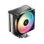 Кулер для процессора DEEPCOOL AG400 G2 ARGB (R-AG400-BKAMMG2-G) черный