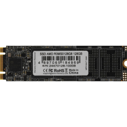 128 ГБ SSD диск AMD RADEON R3 Series (R3MS0128G8) черный