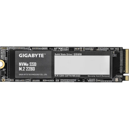 512 ГБ SSD диск Gigabyte G3NVME512G черный