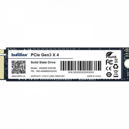 1 ТБ SSD диск Indilinx 4XN80S (IND-4XN80S001TX) черный