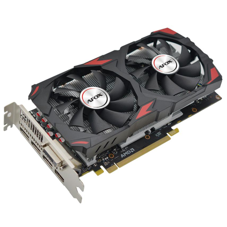 Видеокарта Afox RX 570 V2 (AFRX570-8192D5H5-V2) 8 Гб черный