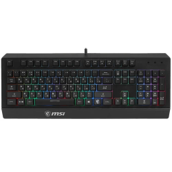 Клавиатура проводная MSI Vigor GK20 RU черный