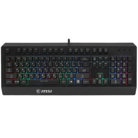 Клавиатура проводная MSI Vigor GK20 RU черный