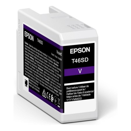 Картридж струйный Epson T46SD (C13T46SD00) фиолетовый (с чипом)