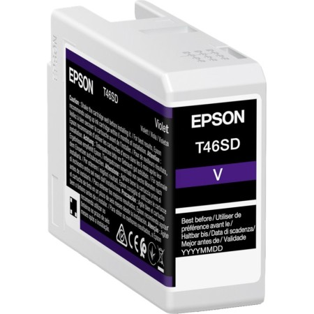 Картридж струйный Epson T46SD (C13T46SD00) фиолетовый (с чипом)