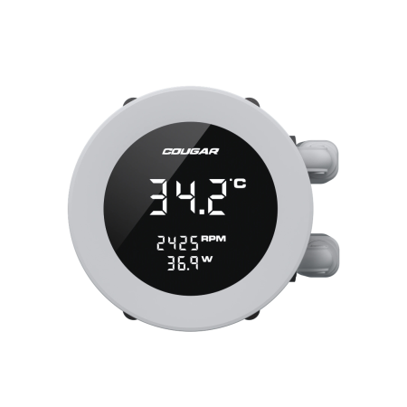 Система водяного охлаждения Cougar Poseidon Vistek ARGB 360 WH (CGR-PSDVARGB-W-360) белый