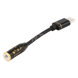 Цифро-аналоговый преобразователь FiiO Jiezi A (F3104K) черно-золотистый Цифро-аналоговый преобразователь FiiO Jiezi A (F3104K) черно-золотистый