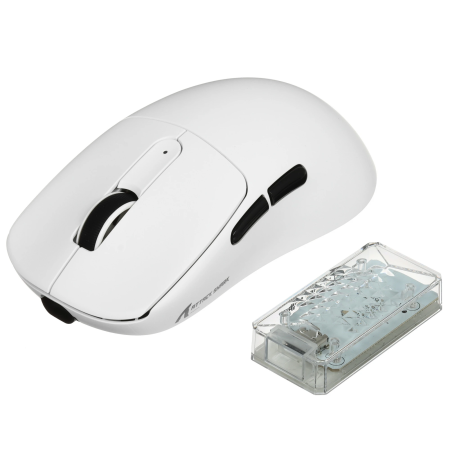 Мышь беспроводная + проводная Attack Shark V5 (V5 White) белый