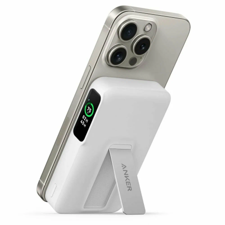 Портативный аккумулятор Anker MagGo (A1654H21) белый
