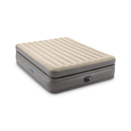 Матрас надувной Intex Prime Comfort Elevated (64164ND) серый 203 x 152 x 51 см