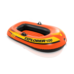 Надувная лодка INTEX Exlorer 100 (58329NP) оранжевая (без насоса)