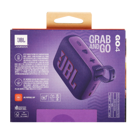Колонка JBL GO 4 (JBLGO4PUR) фиолетовый