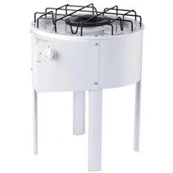 Настольная газовая плита Flama DVG4101-W белый