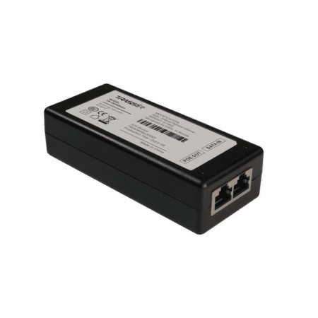 PoE Инжектор TRASSIR TR-I30WPoE+ черный