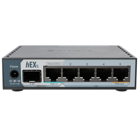 Маршрутизатор MikroTik hEX S серый