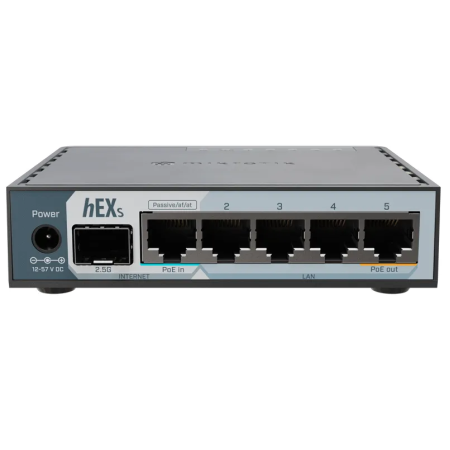 Маршрутизатор MikroTik hEX S серый