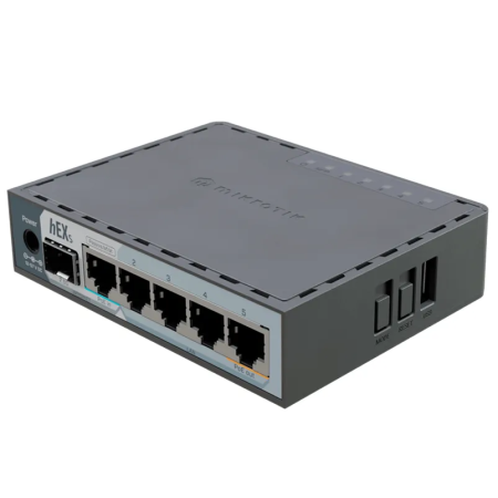 Маршрутизатор MikroTik hEX S серый