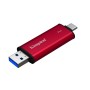 1 ТБ Внешний SSD диск Kingston Dual Portable SSD (SPSD/1TB) красный