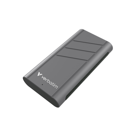 2 TB Внешний SSD диск Verbatim TurboMetal (32022) серый