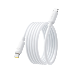 Интерфейсный кабель Baseus Foamed Silicone Pro Magnetic (E0426D01) белый