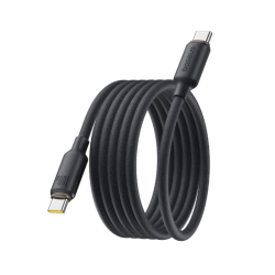 Интерфейсный кабель Baseus Foamed Silicone Pro Magnetic (E0426D00) черный