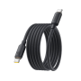 Интерфейсный кабель Baseus Foamed Silicone Pro Magnetic (E0426D00) черный