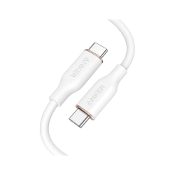 Интерфейсный кабель Anker PowerLine III Flow (A8552H21) белый