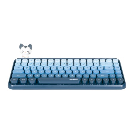 Клавиатура беспроводная Ajazz 308i Cat Mist Blue (308I/CAT/BLUE) синий