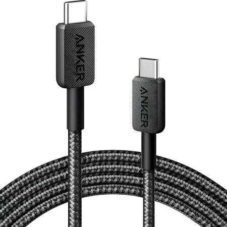 Интерфейсный кабель Anker 322 (A81F6G11) черный