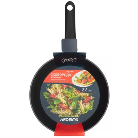 Сковорода Ardesto Gemini Gourmet AR1922FGG черный 22 см