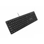 Клавиатура проводная Delux SK800U черный
