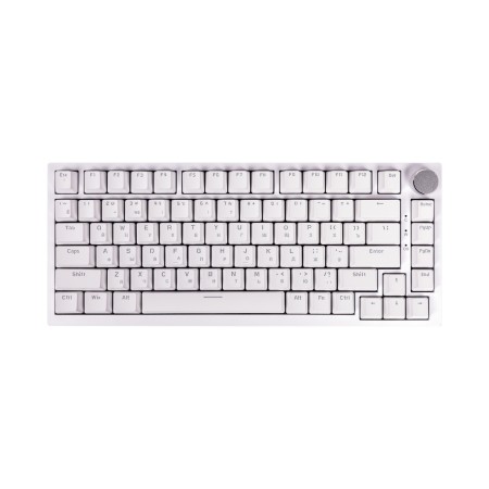 Клавиатура проводная Ajazz AK820 Blue Switch (AK820/Blue/White) белый