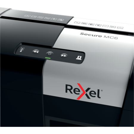 Шредер Rexel Secure MC6 черный